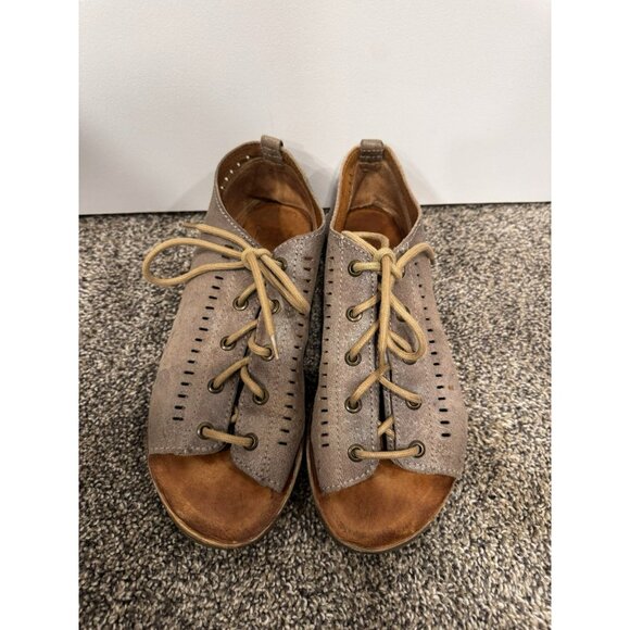 Miz Mooz Women’s Lace Up Sandals Open Toe Size 40 EUC - Picture 2 of 6